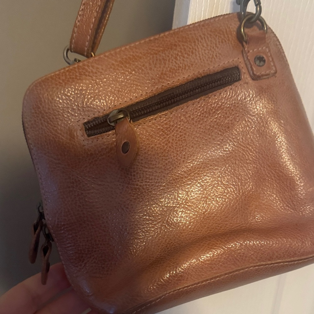 Bed Stu Brown Leather Crossbody Bag - Picture 4 of 7